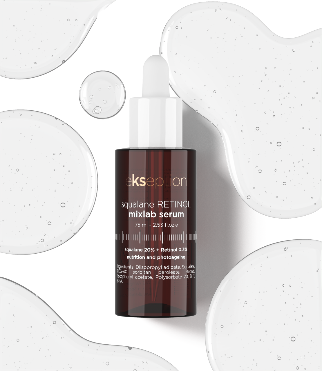ekseption - Squalane Retinol Mixlab Szérum (75 ml)